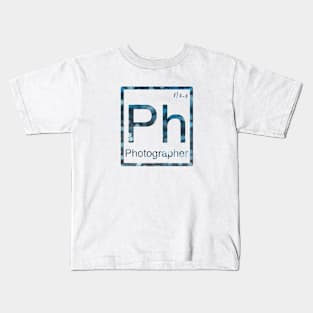 Photo Elements (blue) Kids T-Shirt